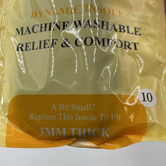 Bacia Night Blue Knit Ballet Flat Slip On Washable Shoes Extra Insoles - Size 10 - Picture 12 of 15